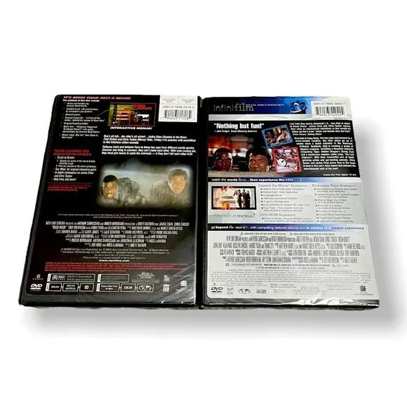 Rush Hour and Rush Hour 2 DVDs NWT - Picture 2 of 3